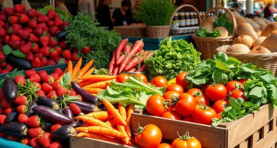 use local seasonal ingredients