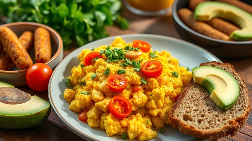 vegan morning meal options