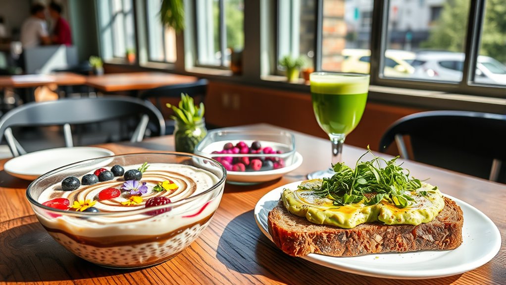 vibrant neuk lln breakfast scene