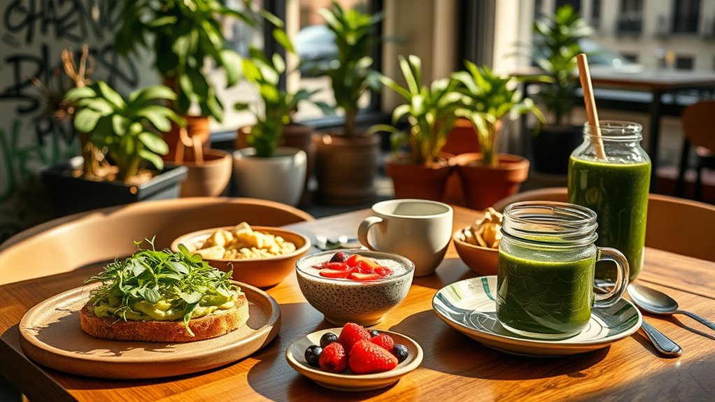 vibrant sustainable morning rituals