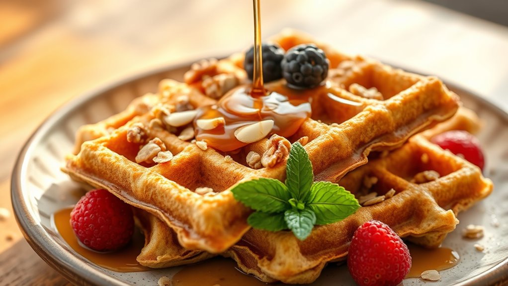 wholesome nutrient dense waffle recipes