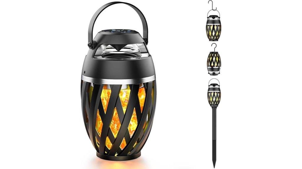 bluetooth speaker with torch