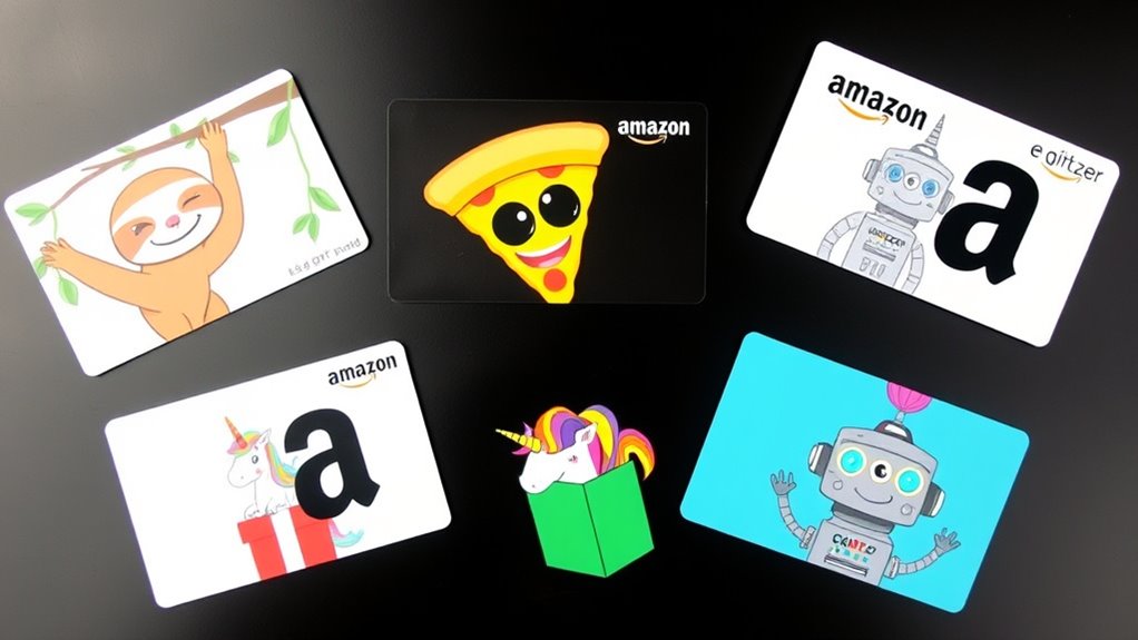funny amazon gift card designs