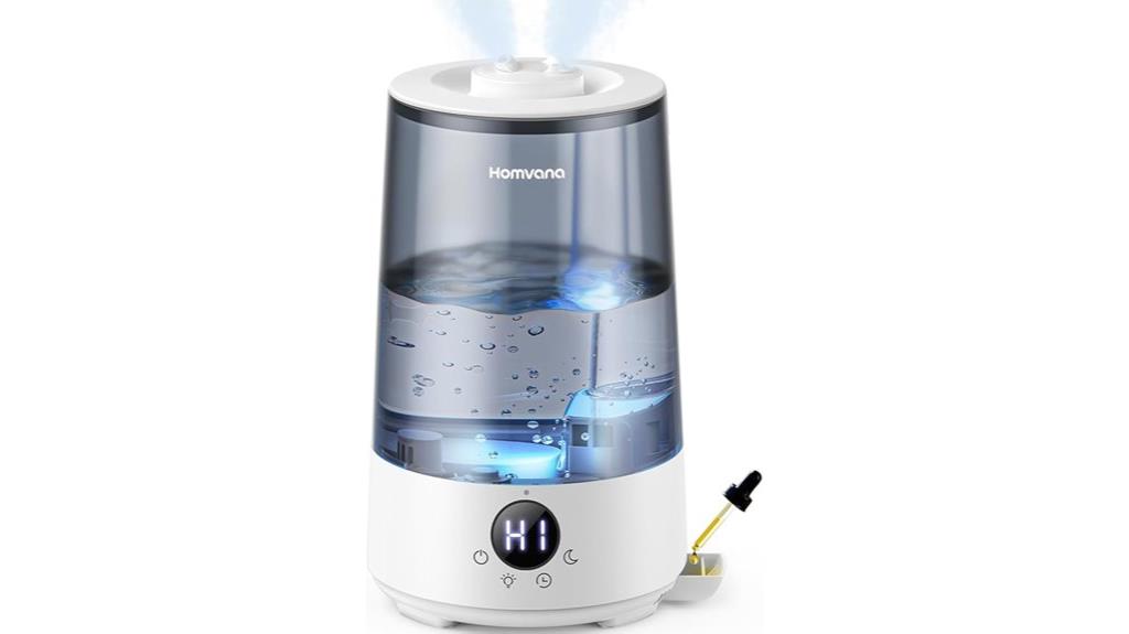 humvana ultrasonic aromatherapy humidifier