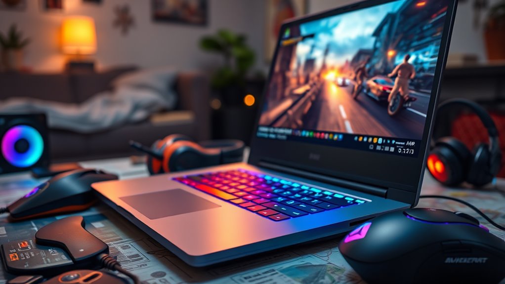 key gaming laptop features