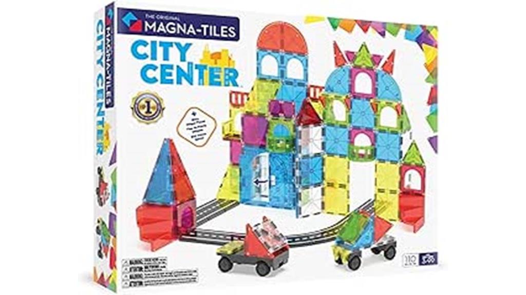 magnetic construction city set