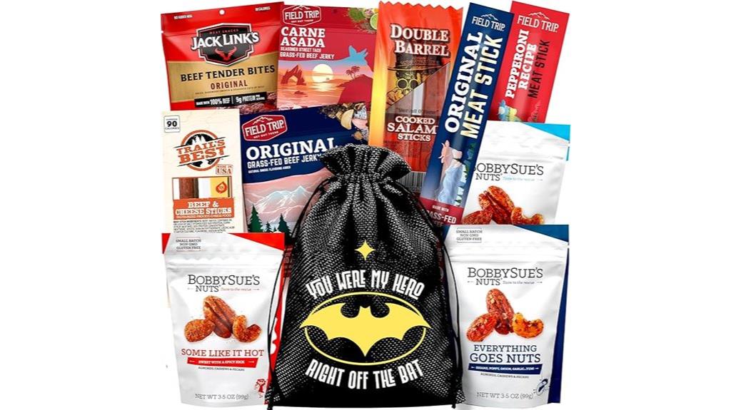 meat nuts gift basket