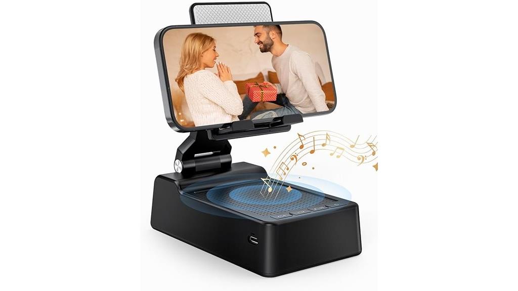 multi device phone speaker stand