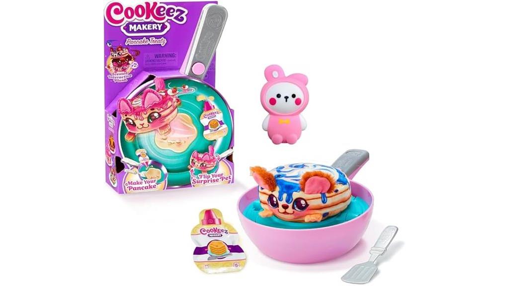 scented plush baking playset