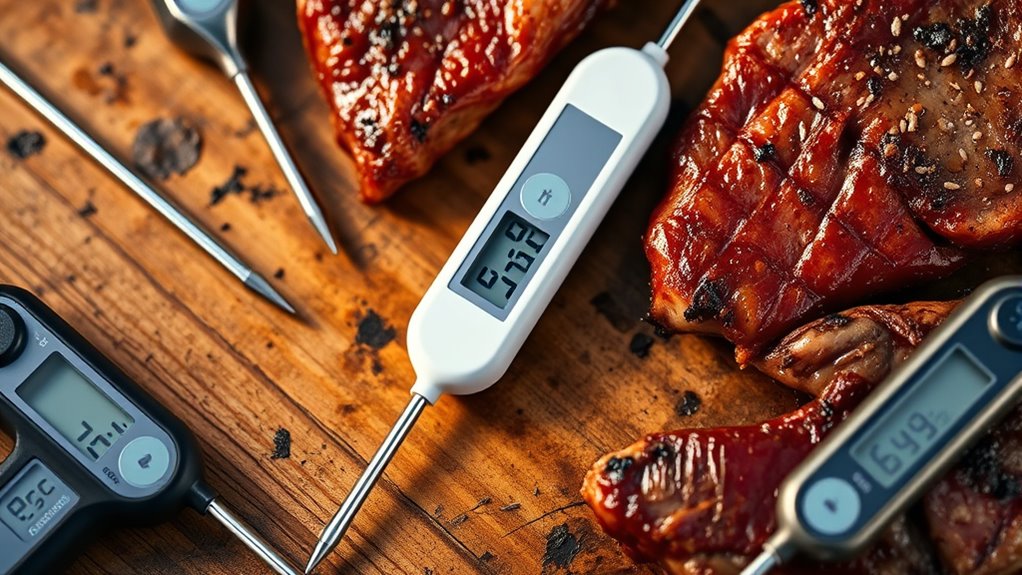 top grilling meat thermometers
