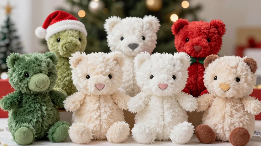 age appropriate safe plush toys