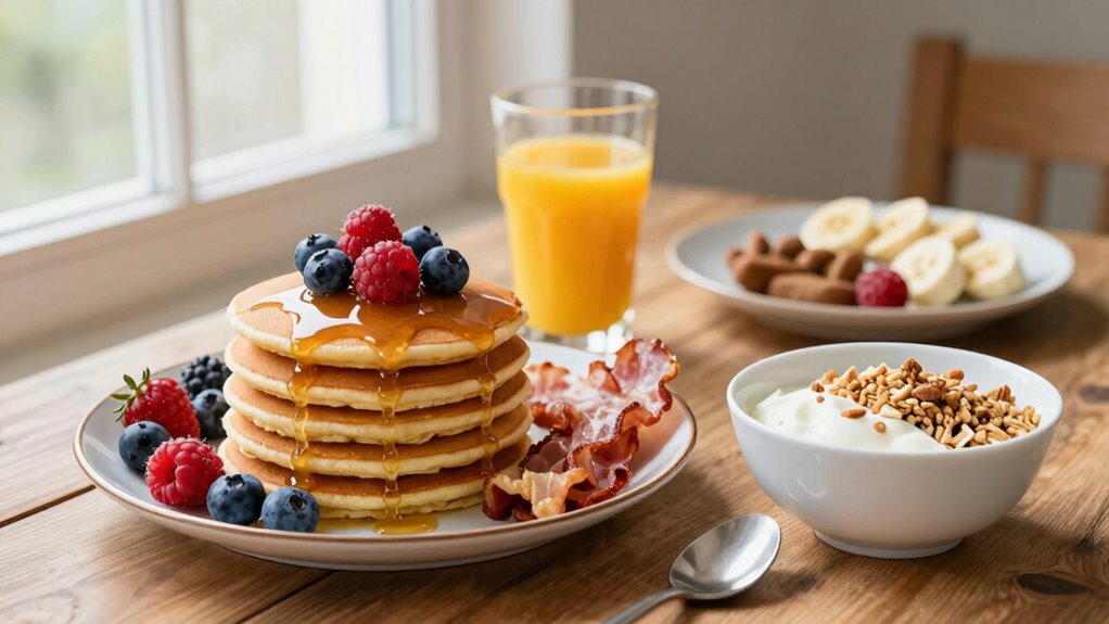 balanced breakfast for activity