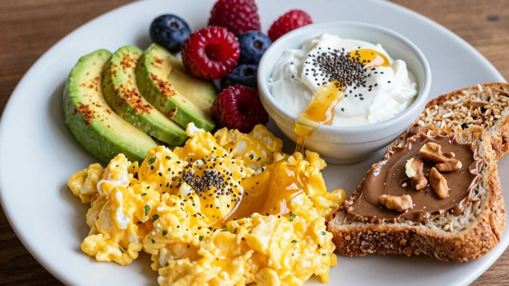 balanced breakfast for sustained energy