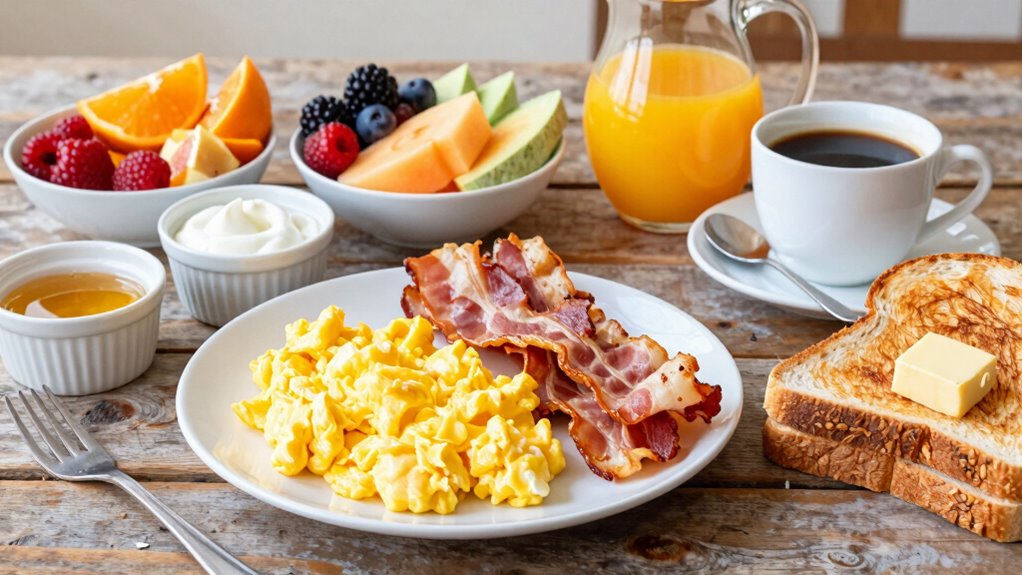 balanced breakfast portion guidelines