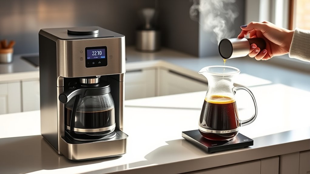 brewing precision and flexibility