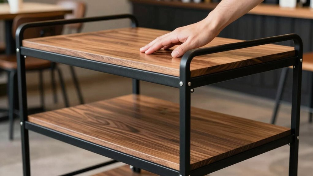 check cart stability and capacity