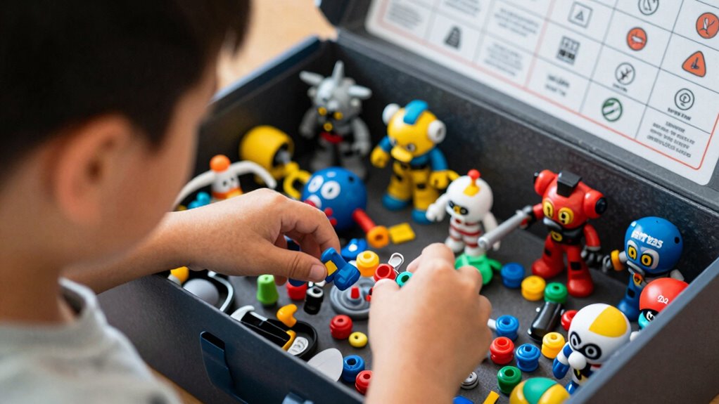 check for small choking hazards