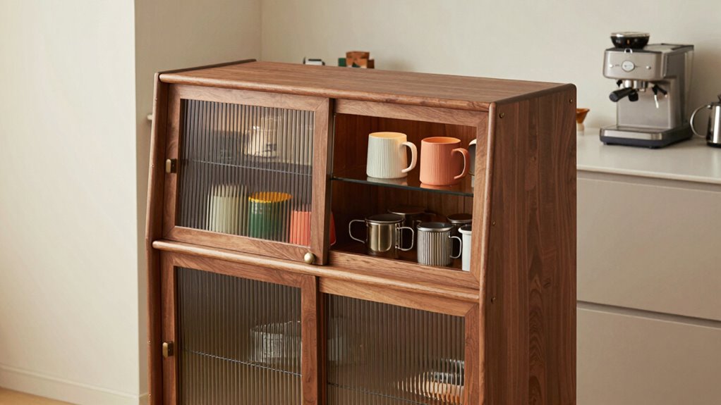 choose space appropriate coffee cabinet
