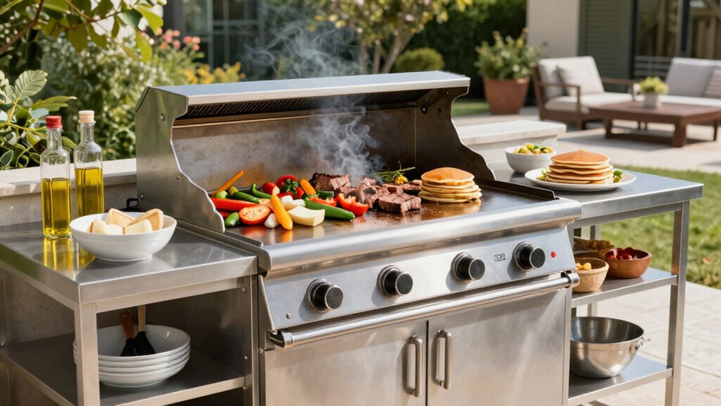 choosing durable outdoor griddle