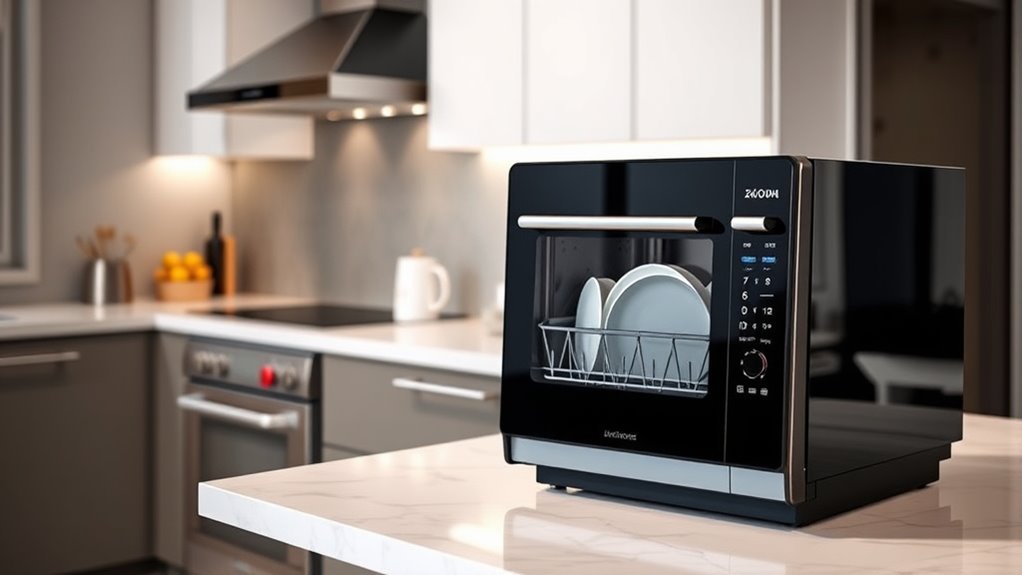 choosing efficient compact dishwasher