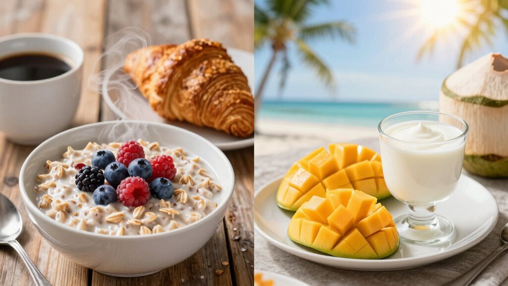 climate based breakfast ingredient adaptation