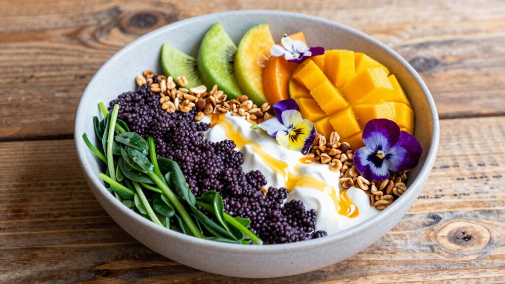 colorful balanced layered presentation