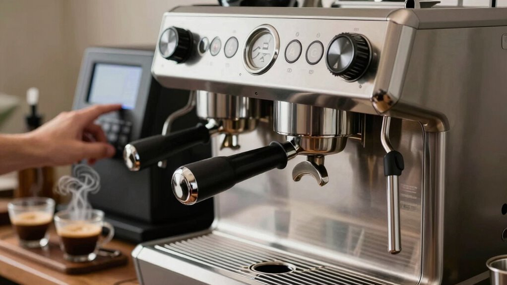 compare espresso machine features