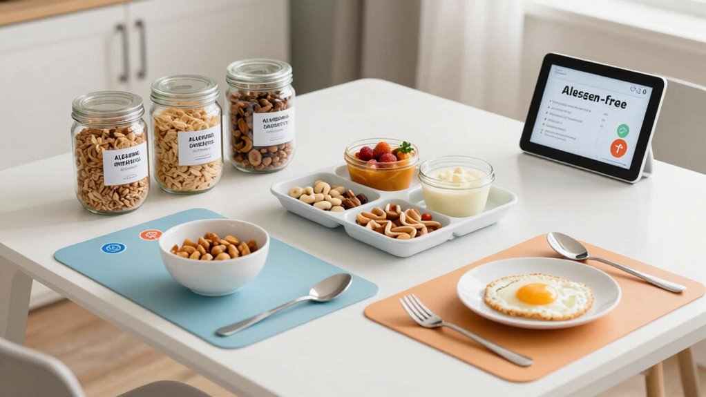 consistent allergy safe breakfast routines