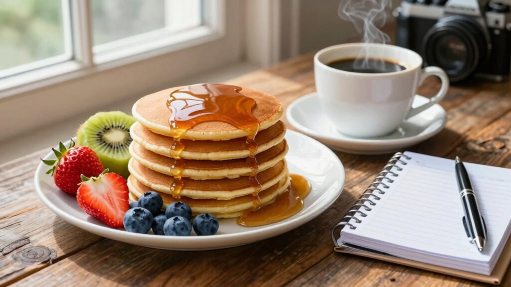 consistent prepared balanced breakfast