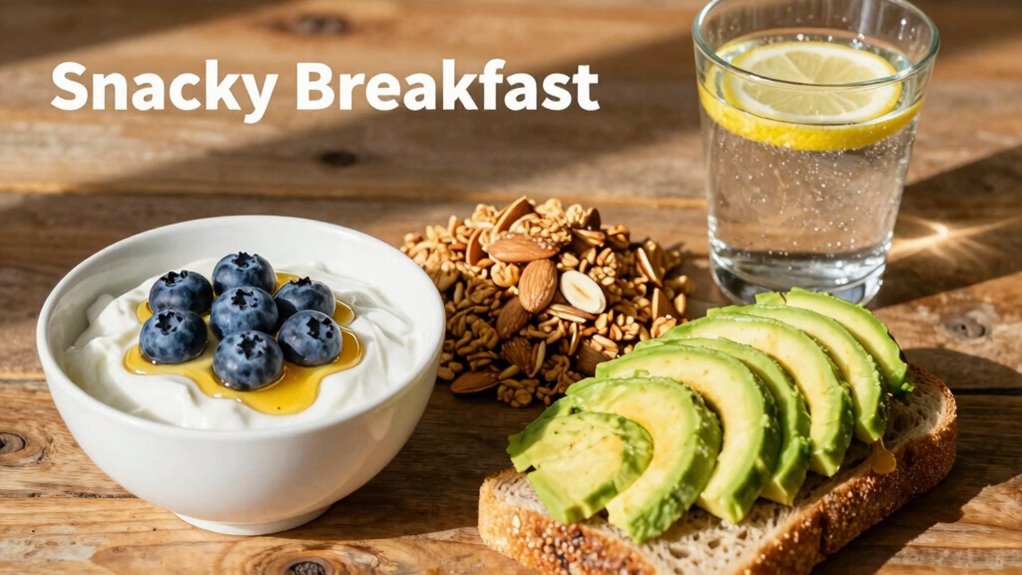 consistent prepared snack routine