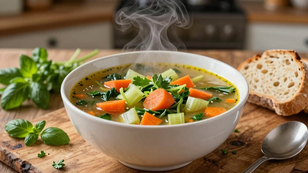 create flavorful breakfast soups