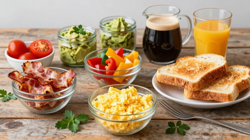 creative breakfast ingredient combinations