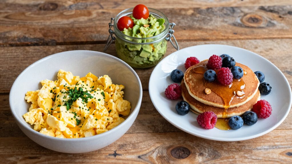 creative gluten free breakfast combinations