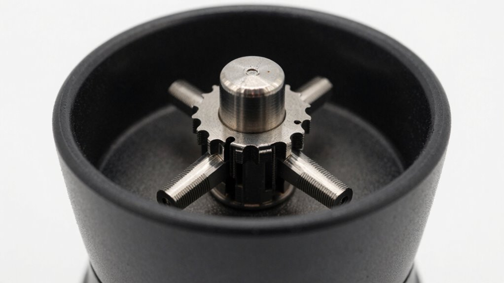 durable burrs ensure consistent performance