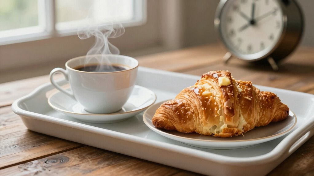 early delivery spoils breakfast