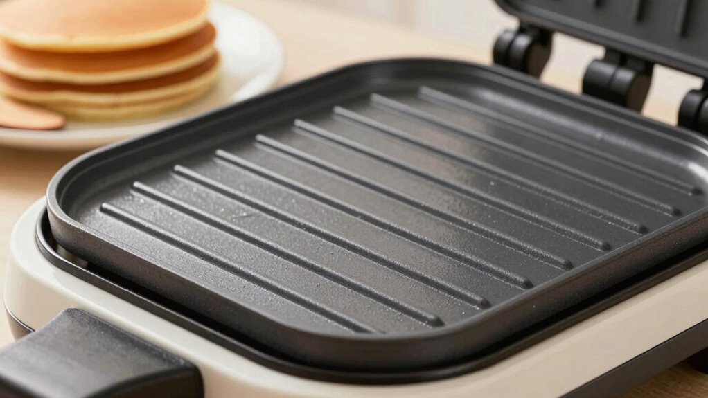 easy to clean cooking surfaces