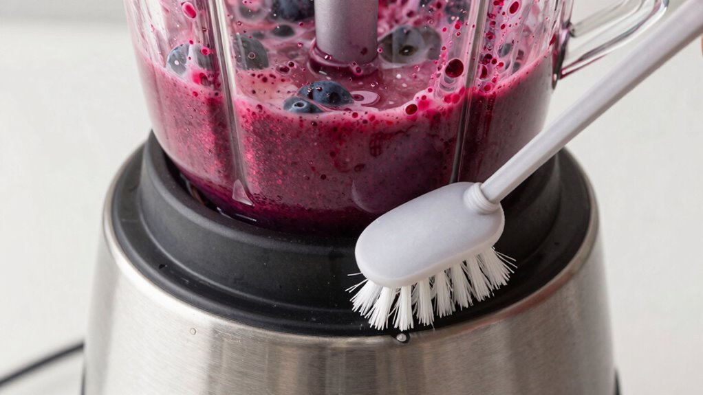 effective blender part cleaning