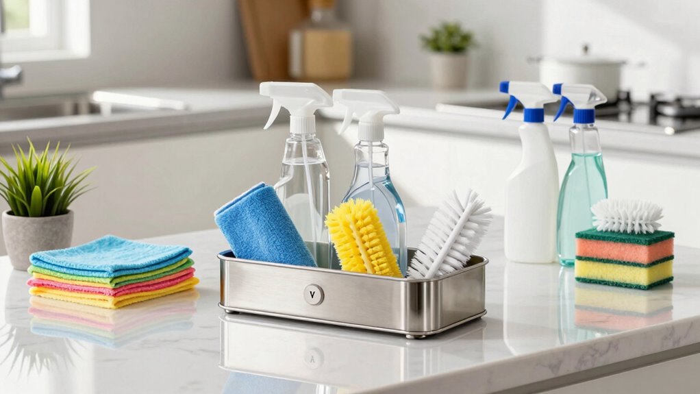 efficient accessible cleaning supplies
