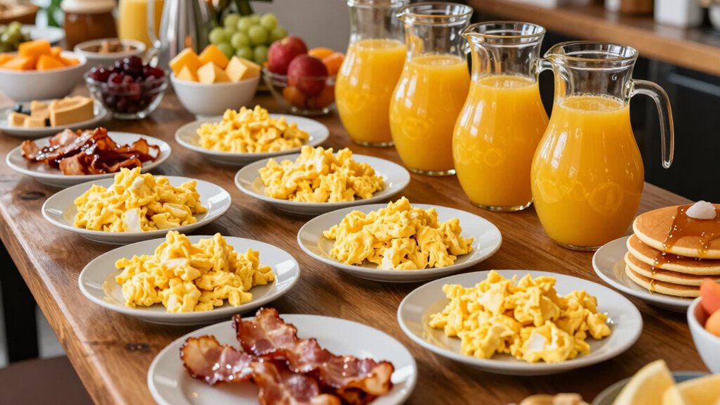 efficient cost effective breakfast scaling