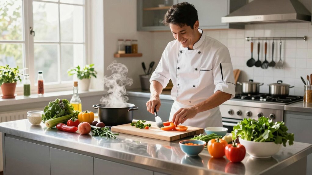 efficient morning kitchen preparation