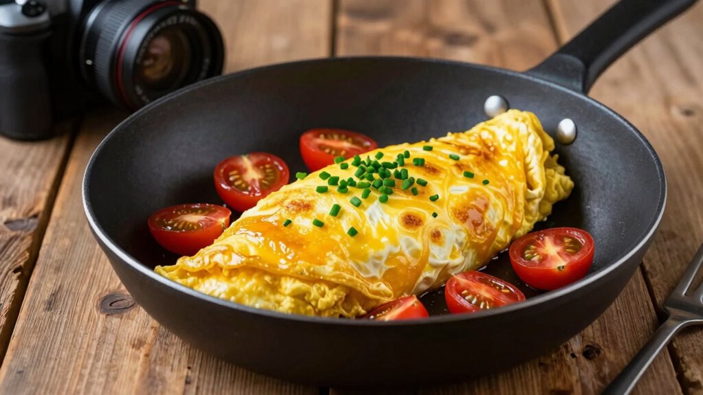 elegant quick egg skillet
