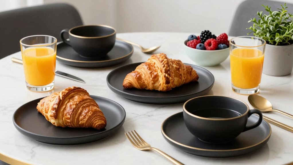 elevate breakfast with elegant serveware