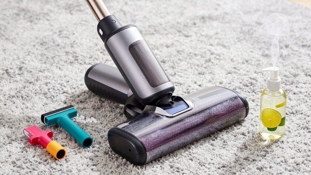 enhanced cleaning with attachments