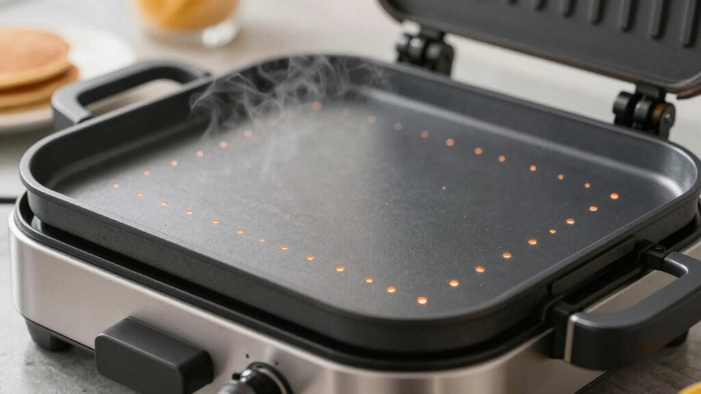 even heat during mornings