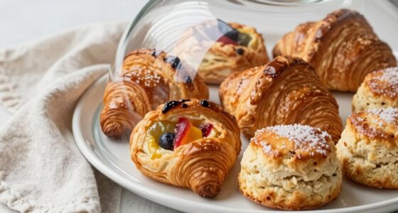 fresh pastries stay crisp
