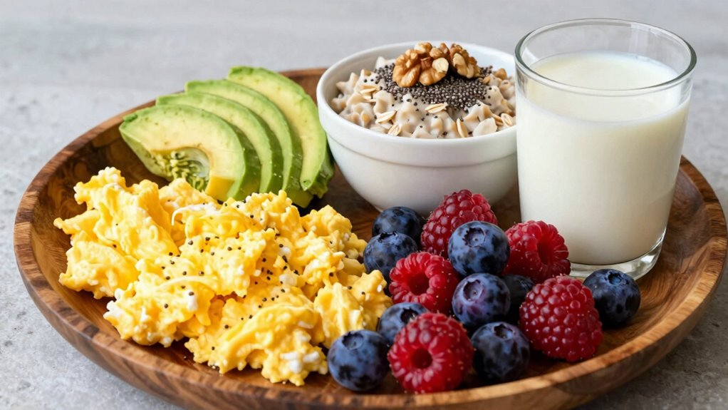 healthy breakfast ingredient choices