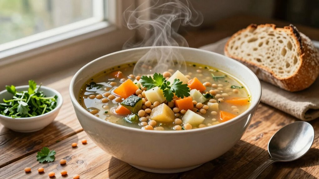 healthy morning soup benefits