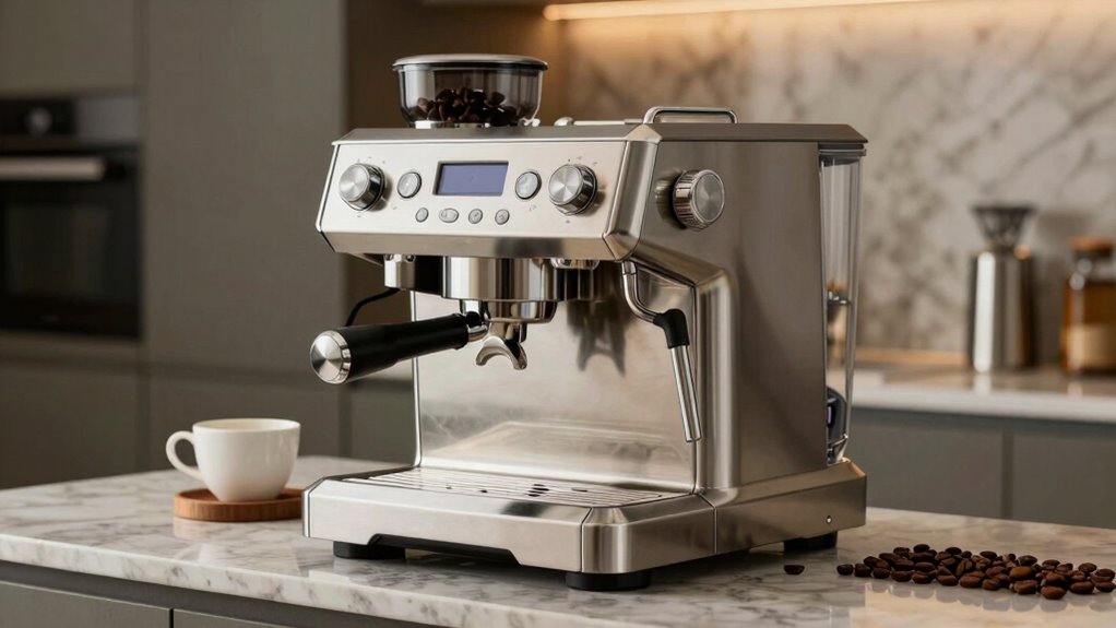 high end espresso machine budget