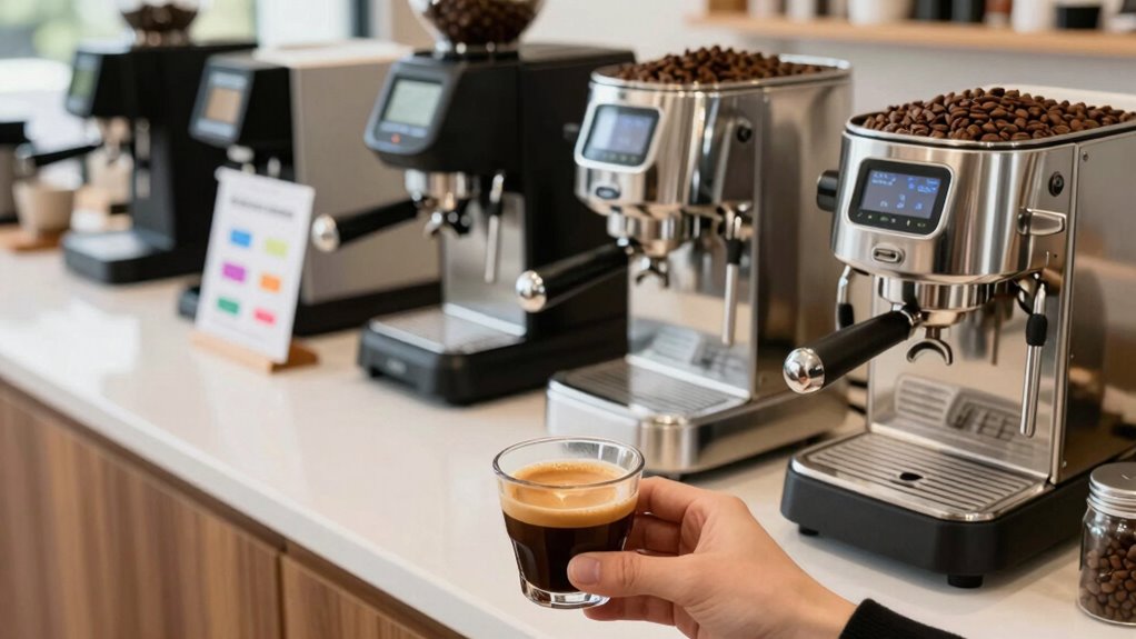 identify coffee machine priorities