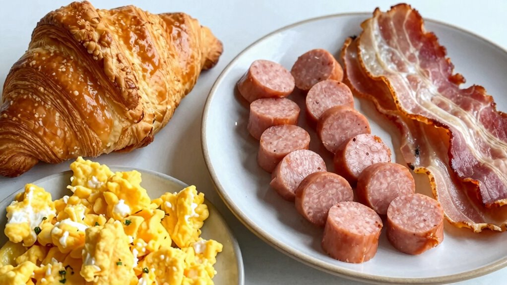 identify processed breakfast foods visually